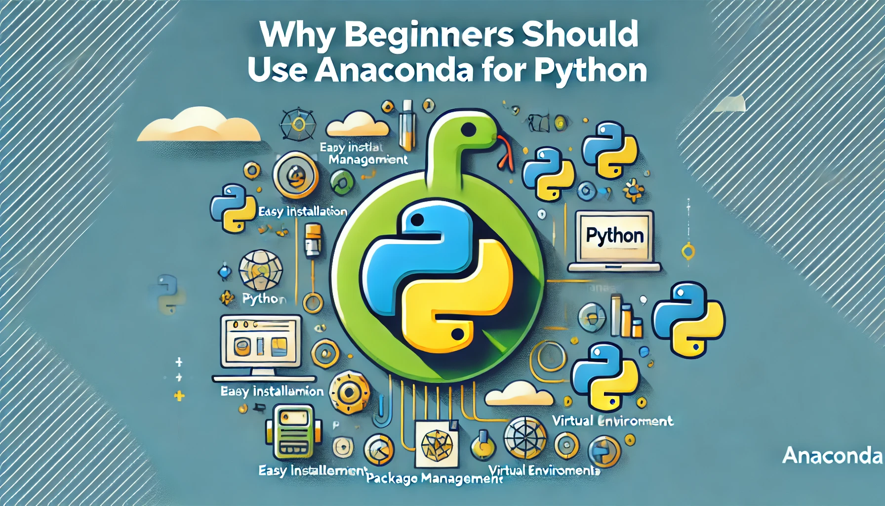 Anaconda를 사용하는 이유: 초보자를 위한 Python 환경 설정의 필수 도구 | AI코딩월드