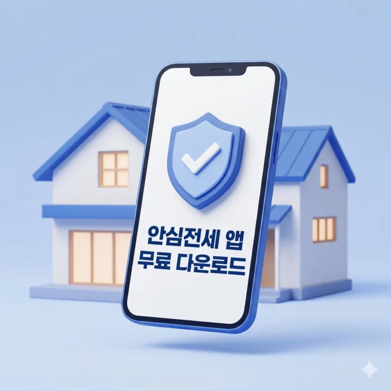 집주인과 싸울 일 없는 안심전세 무료 다운로드 바로가기 및 전세보증금 반환보증 모바일 가입 총정리