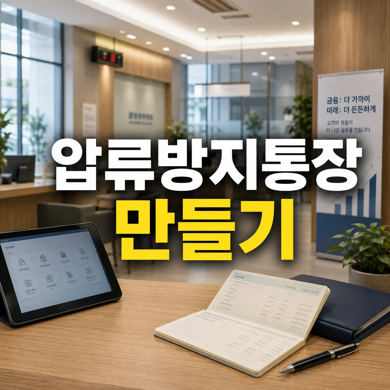 생계비계좌 신청방법 및 은행별 압류방지통장 한도 상향 총정리(법무부 자료 기준)
