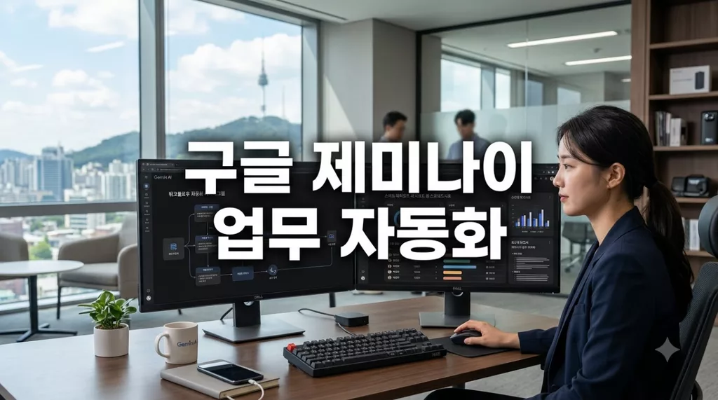 단순 대화는 그만! 업무시간 500% 줄여주는 구글 제미나이 5가지 실전 기능과 에이전트 자동화 가이드