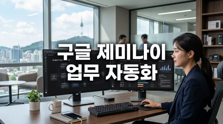 단순 대화는 그만! 업무시간 500% 줄여주는 구글 제미나이 5가지 실전 기능과 에이전트 자동화 가이드