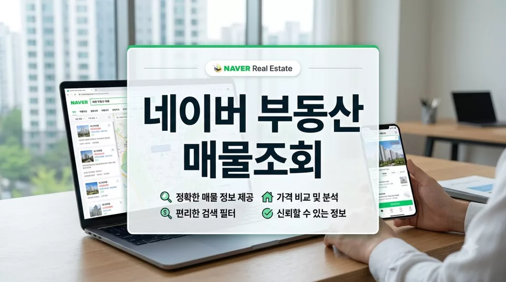 네이버 부동산 매물조회 허위매물 거르고 안전하게 집 구하는 방법